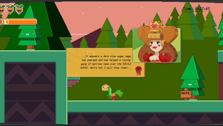 Adventures of The Carrot Captain Screenshot