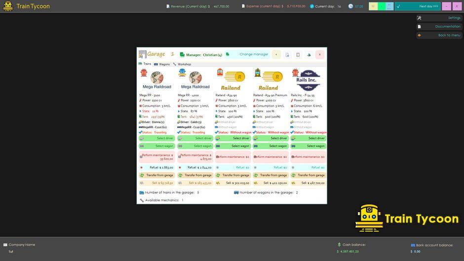 Train Tycoon Screenshot