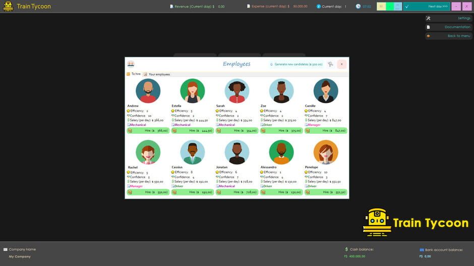 Train Tycoon Screenshot