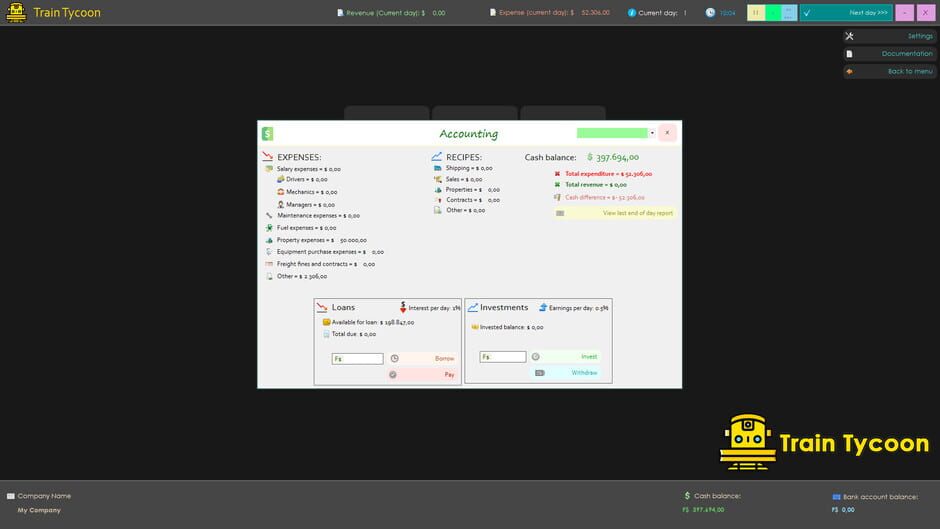 Train Tycoon Screenshot
