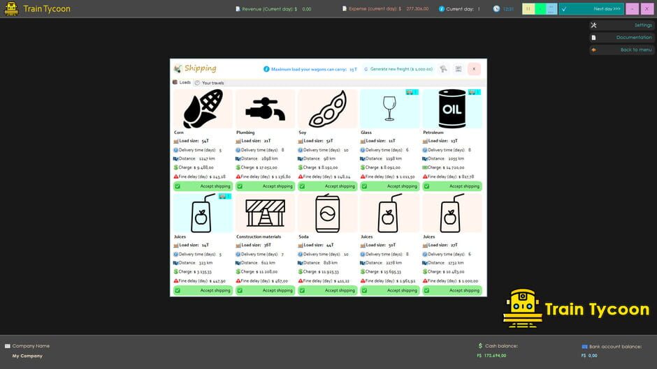 Train Tycoon Screenshot