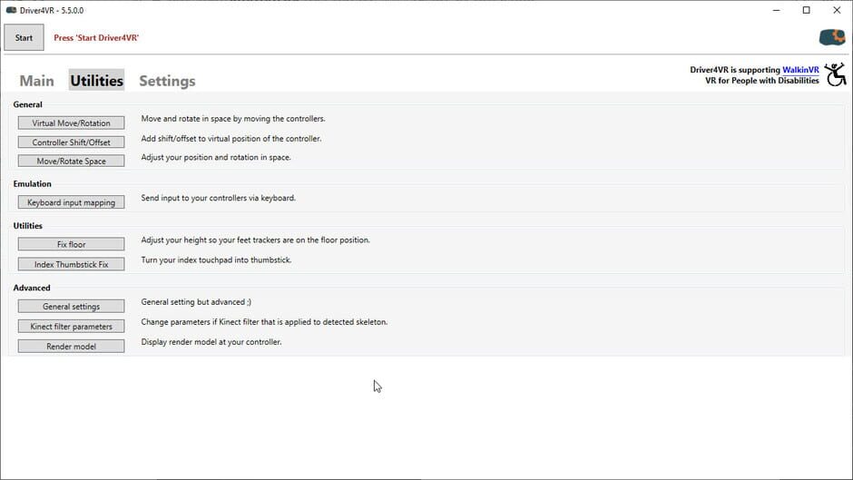 Driver4VR Screenshot