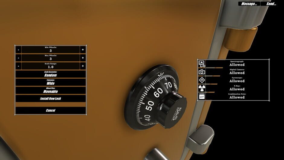 Sophie's Safecracking Simulator Screenshot