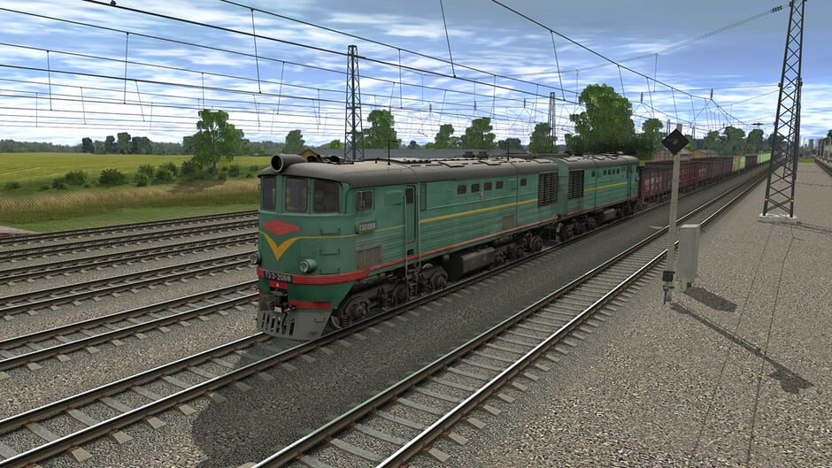 สกรีนช็อตจาก Trainz Railroad Simulator 2019: TE3-2068 (รูปที่ 9)