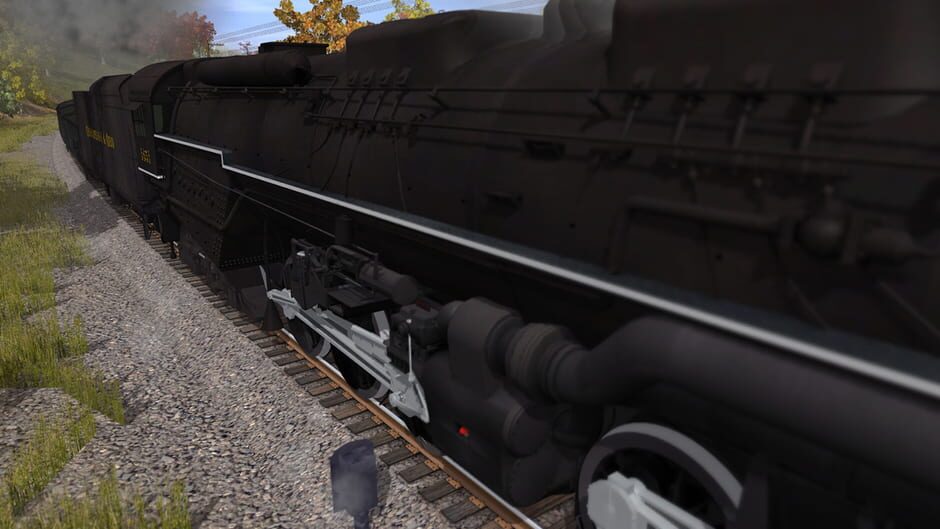 สกรีนช็อตจาก Trainz Railroad Simulator 2019: C&O 2-6-6-6 H8 - New River Mining Coal Run (รูปที่ 16)