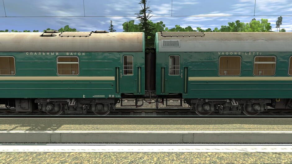 สกรีนช็อตจาก Trainz Railroad Simulator 2019: RZD-UZ-RIC Wagons (รูปที่ 14)