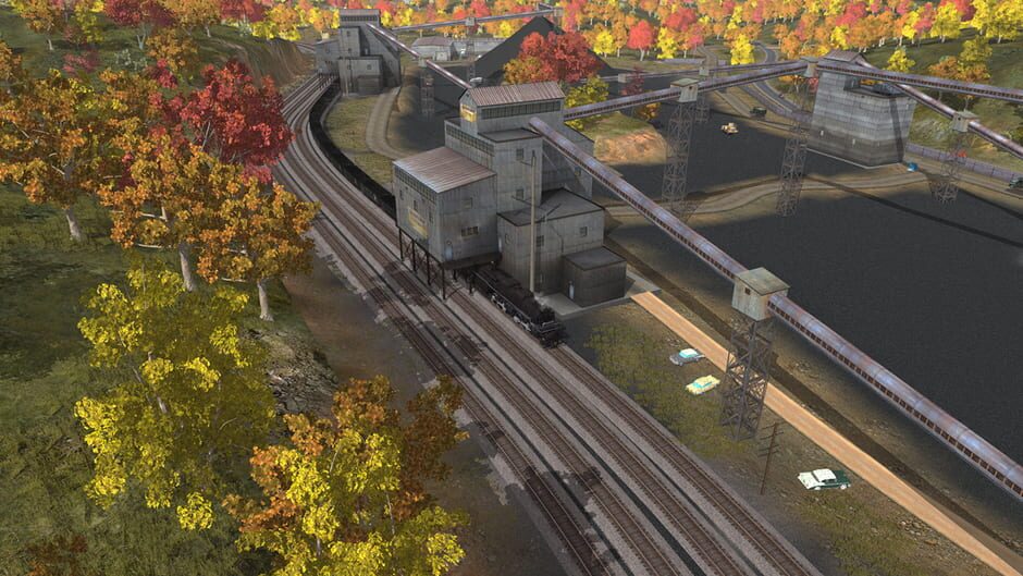 สกรีนช็อตจาก Trainz Railroad Simulator 2019: C&O 2-6-6-6 H8 - New River Mining Coal Run (รูปที่ 12)