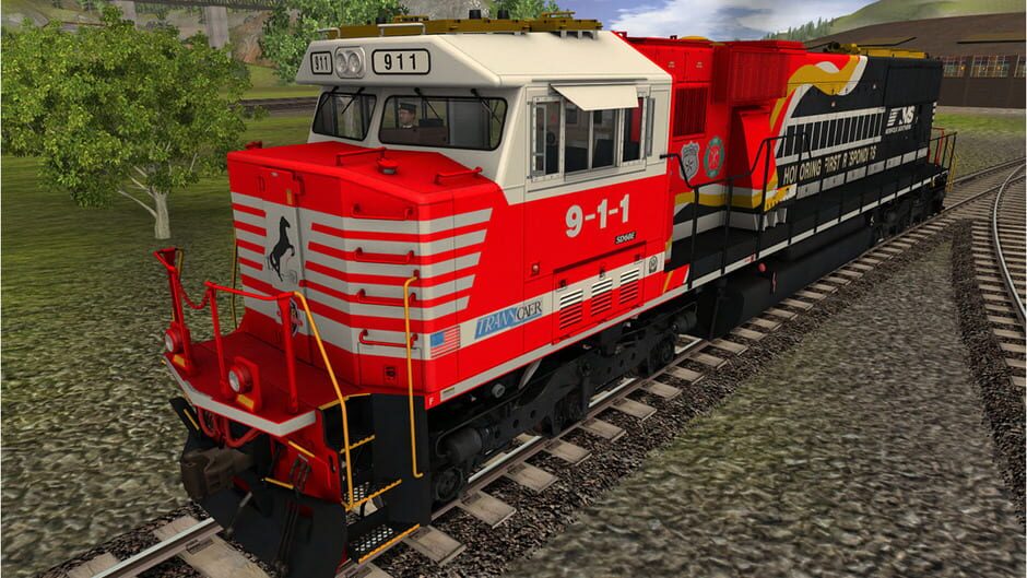 สกรีนช็อตจาก Trainz Railroad Simulator 2019: NS SD60E First Responders (รูปที่ 10)