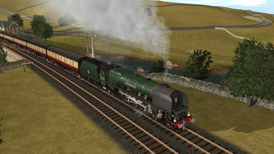 สกรีนช็อตจาก Trainz Railroad Simulator 2019: LMS Duchess (รูปที่ 12)