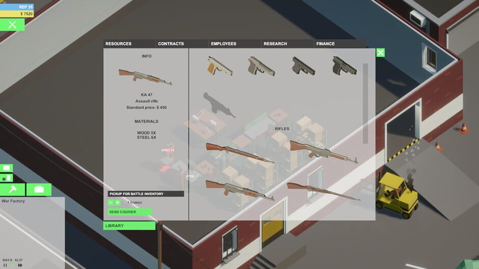สกรีนช็อตจาก War Factory (รูปที่ 2)