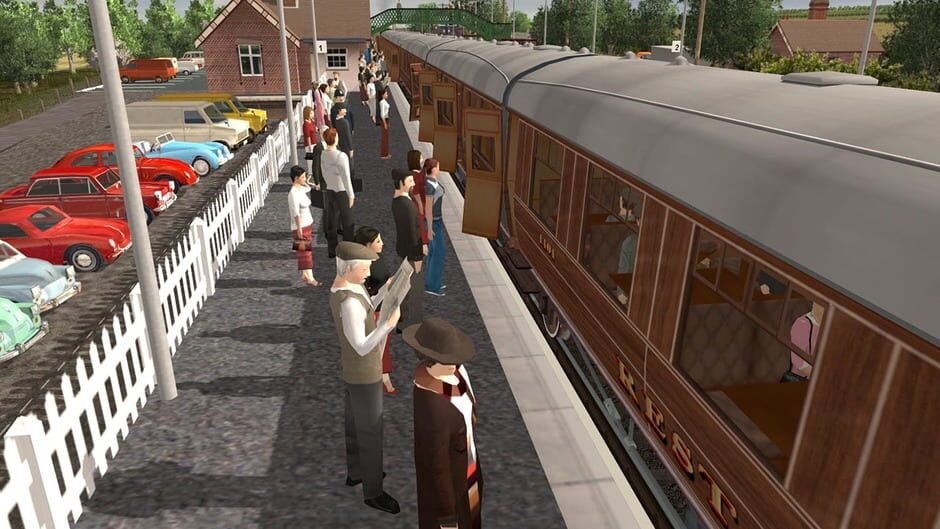 สกรีนช็อตจาก Trainz Railroad Simulator 2019: The Flying Scotsman 1920s (รูปที่ 15)