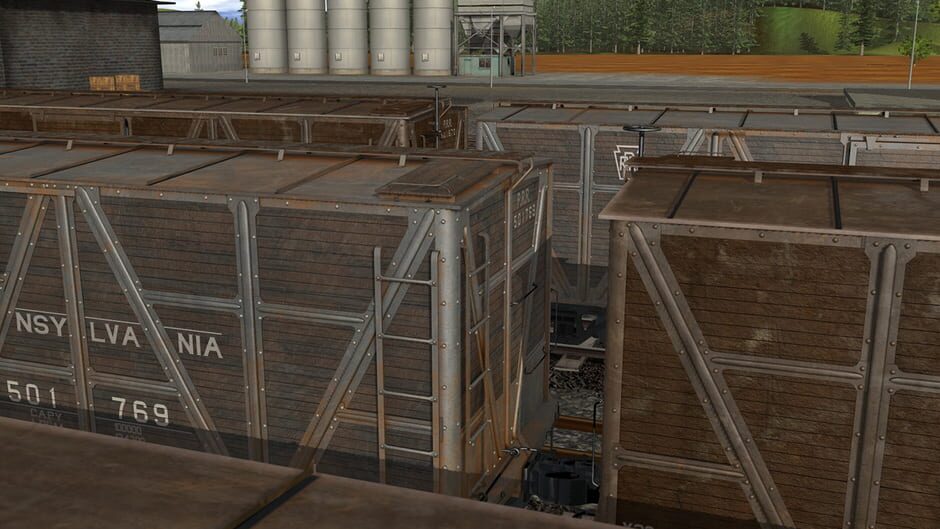 สกรีนช็อตจาก Trainz Railroad Simulator 2019: PRR X23 Boxcar (รูปที่ 13)
