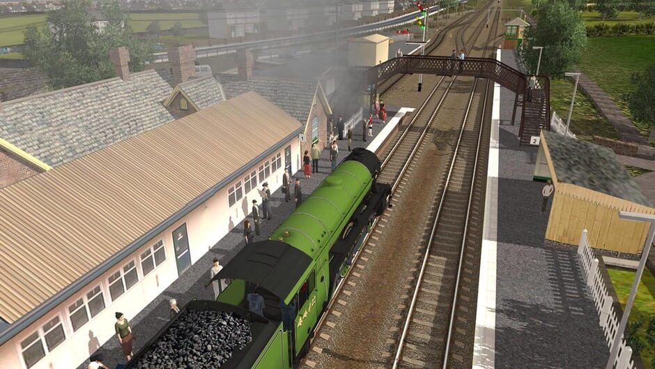 สกรีนช็อตจาก Trainz Railroad Simulator 2019: The Flying Scotsman 1920s (รูปที่ 13)