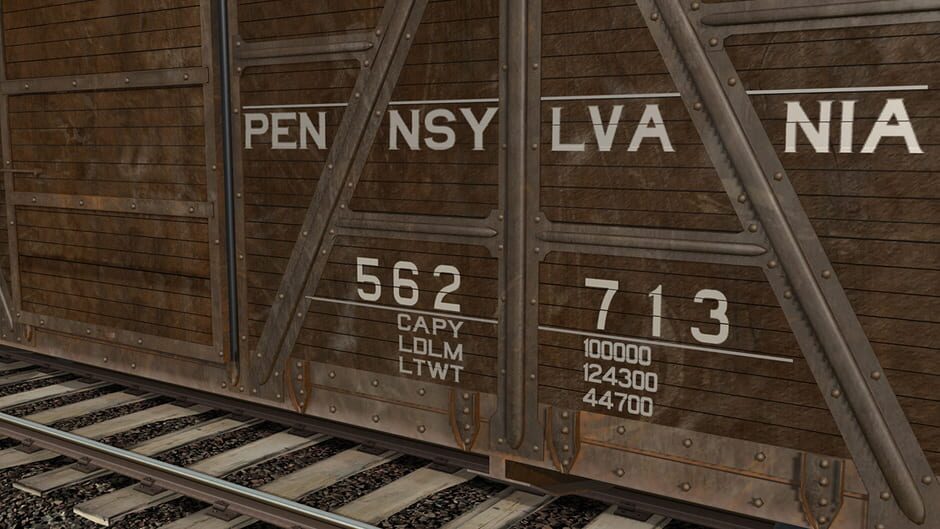 สกรีนช็อตจาก Trainz Railroad Simulator 2019: PRR X23 Boxcar (รูปที่ 11)