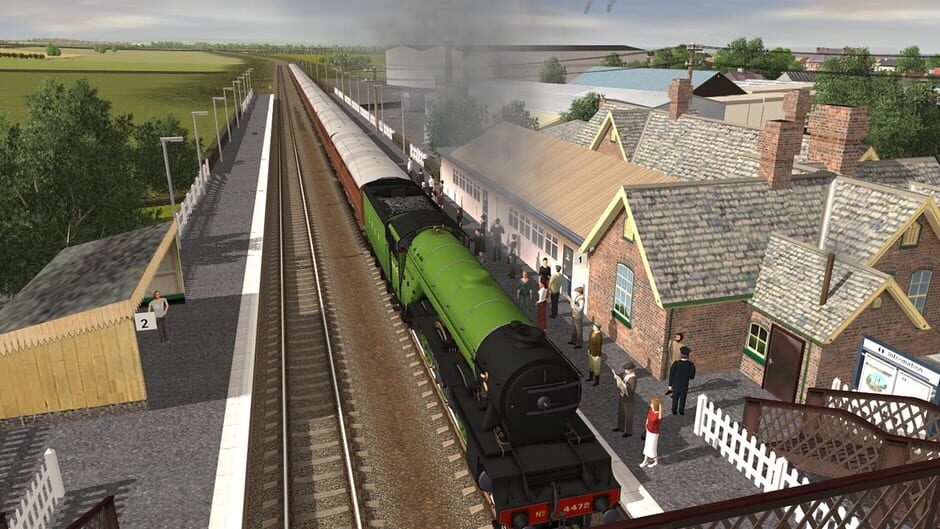สกรีนช็อตจาก Trainz Railroad Simulator 2019: The Flying Scotsman 1920s (รูปที่ 12)