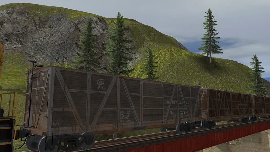 สกรีนช็อตจาก Trainz Railroad Simulator 2019: PRR X23 Boxcar (รูปที่ 9)