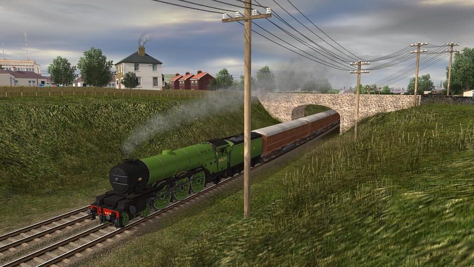 สกรีนช็อตจาก Trainz Railroad Simulator 2019: The Flying Scotsman 1920s (รูปที่ 9)