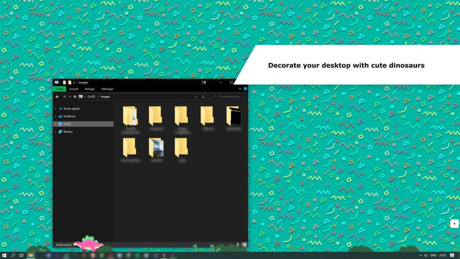 Desktop Dinosaurs Screenshot