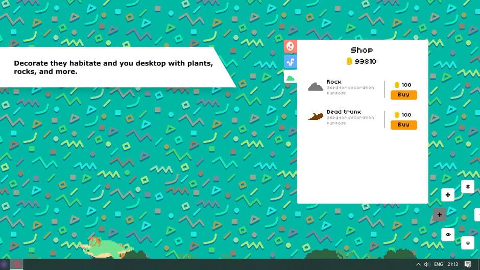Desktop Dinosaurs Screenshot