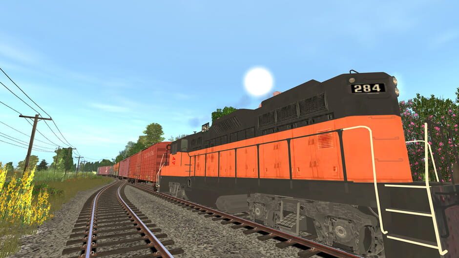 สกรีนช็อตจาก Trainz Railroad Simulator 2019: Midwestern Branch (รูปที่ 16)