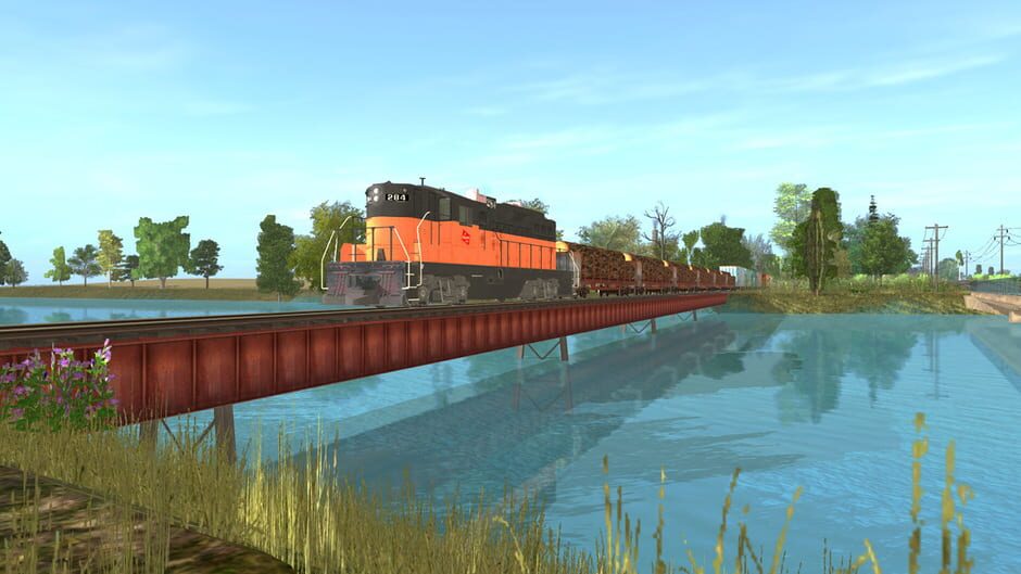 สกรีนช็อตจาก Trainz Railroad Simulator 2019: Midwestern Branch (รูปที่ 9)