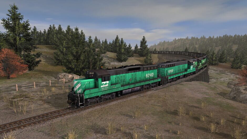 สกรีนช็อตจาก Trainz Railroad Simulator 2019: Legacy of the Burlington Northern II (รูปที่ 11)