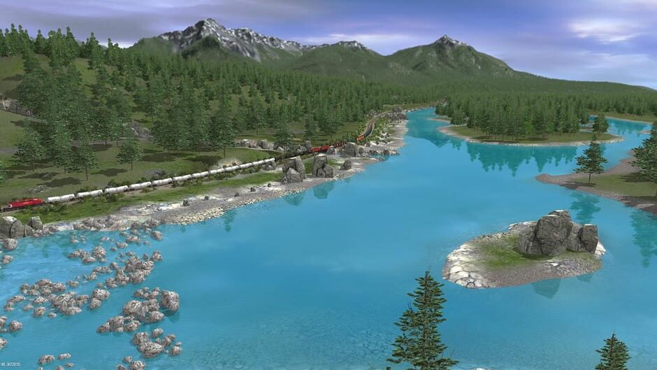 สกรีนช็อตจาก Trainz: A New Era - Route: Canadian Rocky Mountains - Columbia River Basin (รูปที่ 3)