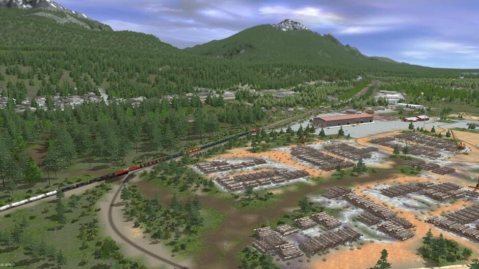 สกรีนช็อตจาก Trainz: A New Era - Route: Canadian Rocky Mountains - Columbia River Basin (รูปที่ 11)