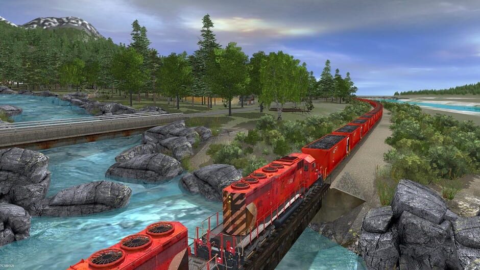 สกรีนช็อตจาก Trainz: A New Era - Route: Canadian Rocky Mountains - Columbia River Basin (รูปที่ 6)