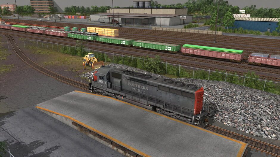 สกรีนช็อตจาก Trainz: A New Era - Route: Brazemore Yard (รูปที่ 9)