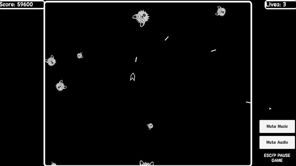 Endless Furry Asteroids Screenshot