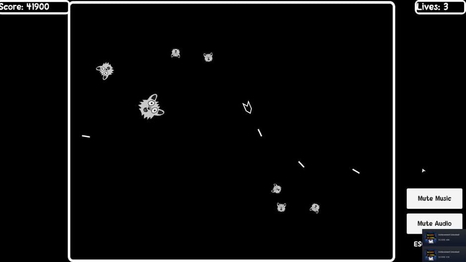 Endless Furry Asteroids Screenshot