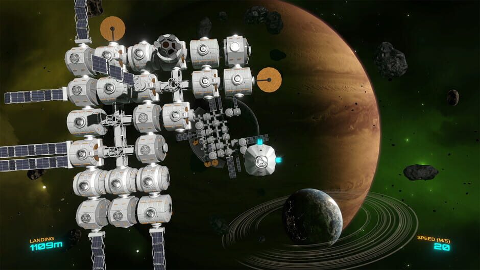 Descent Vector: Space Runner Screenshot