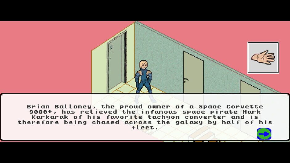 Cpt. Balloney: Painful days at home Screenshot