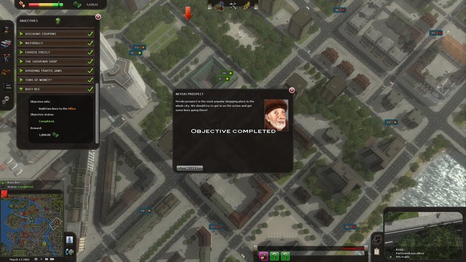 Cities in Motion: St. Petersburg Screenshot