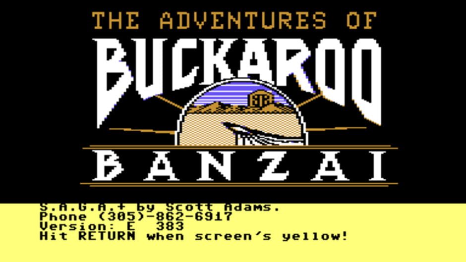 The Adventures of Buckaroo Banzai: Across the Eighth Dimension screenshot