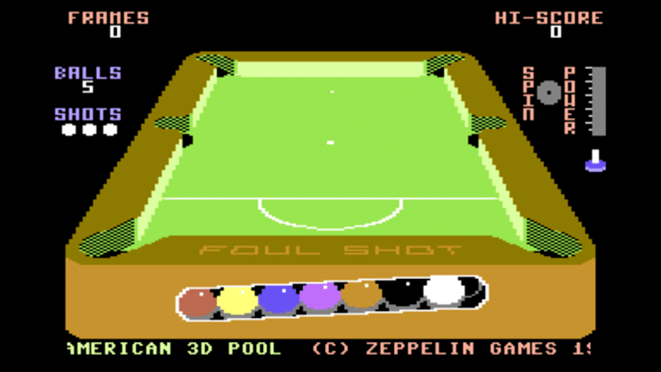 American 3D Pool Screenshot
