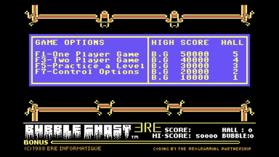 Bubble Ghost Screenshot