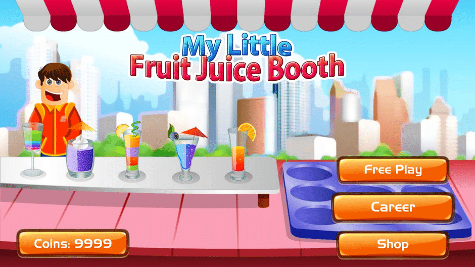My Little Fruit Juice Booth Screenshot