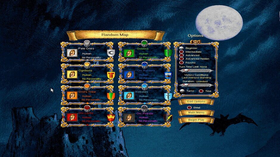 Warlords III: Darklords Rising Screenshot