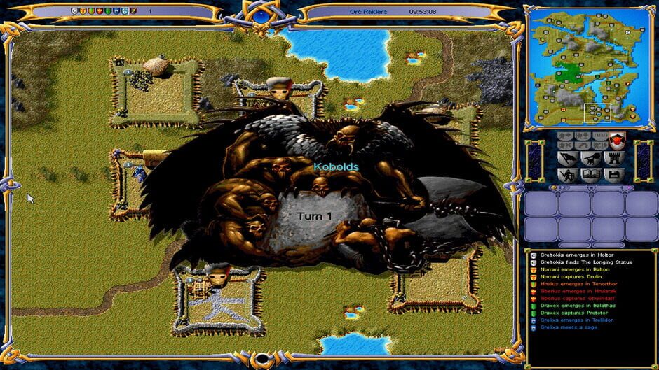 Warlords III: Darklords Rising Screenshot