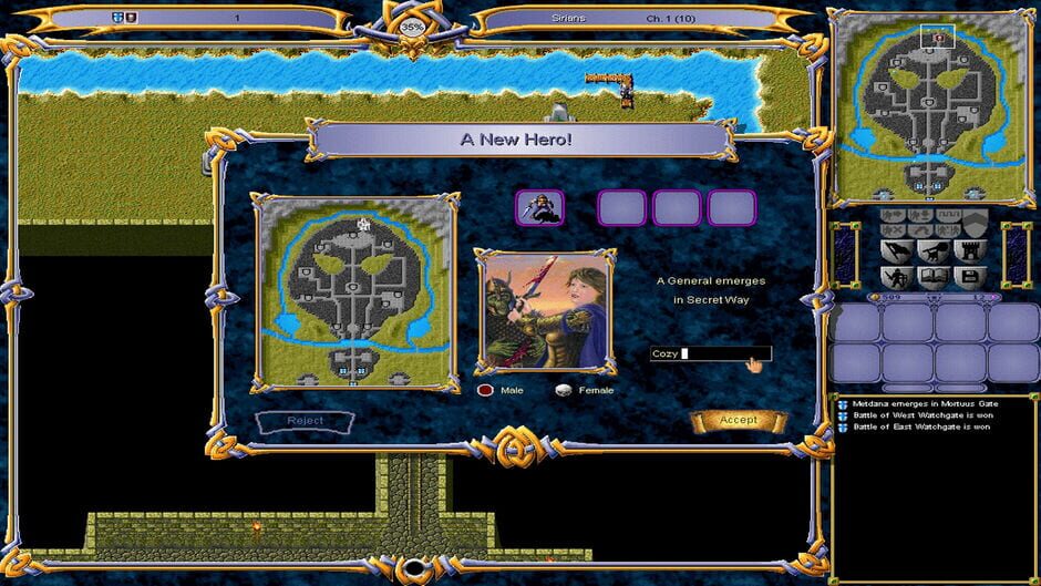 Warlords III: Darklords Rising Screenshot