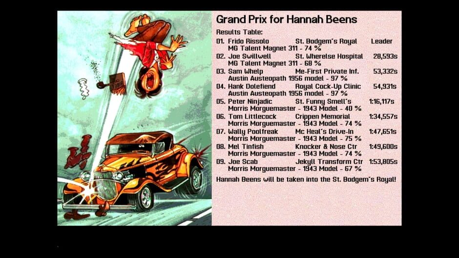 Biing!: Sex, Intrigue and Scalpels Screenshot