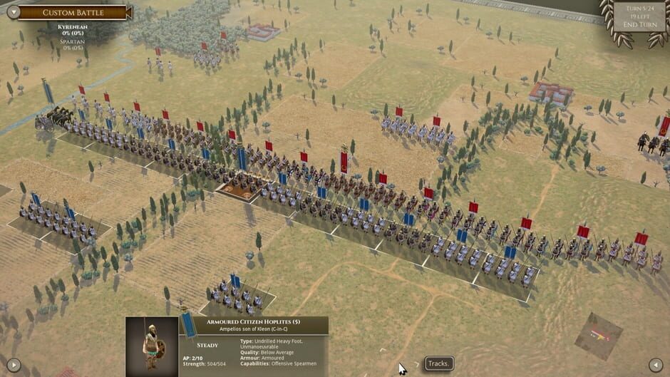 Field of Glory II: Immortal Fire Screenshot