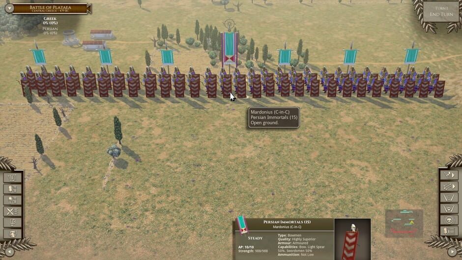 Field of Glory II: Immortal Fire Screenshot