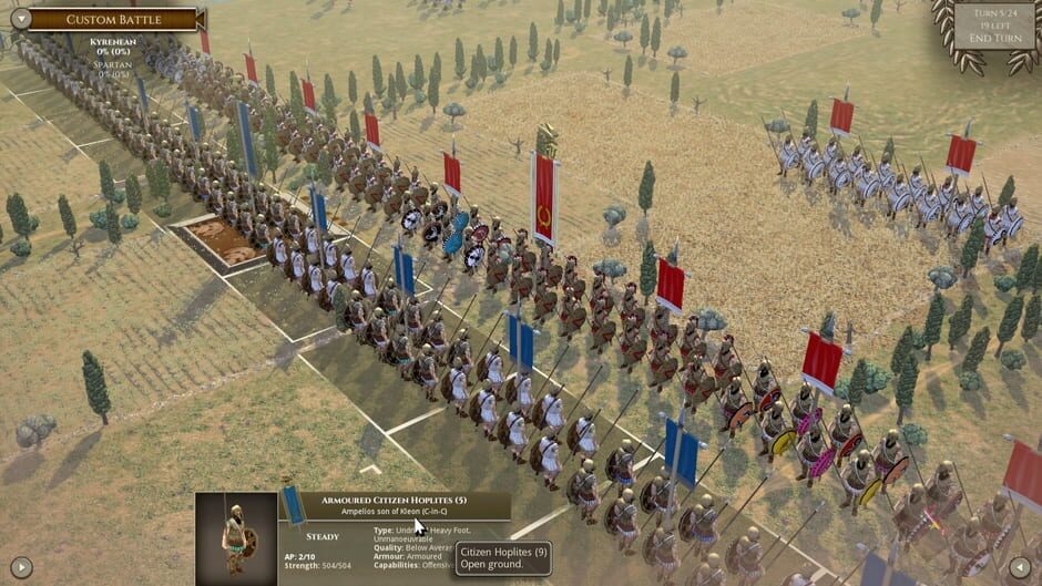 Field of Glory II: Immortal Fire Screenshot
