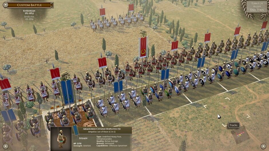 Field of Glory II: Immortal Fire Screenshot