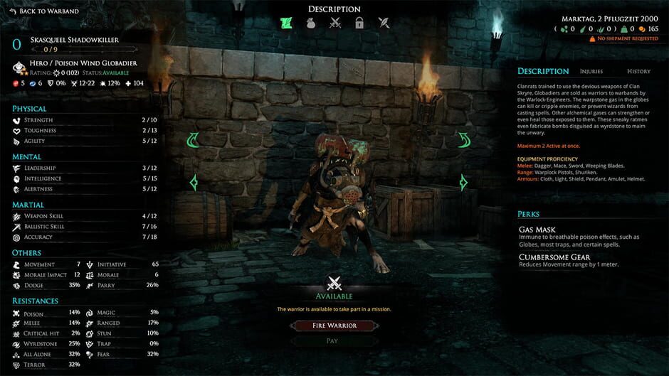 Mordheim: City of the Damned - The Poison Wind Globadier Screenshot