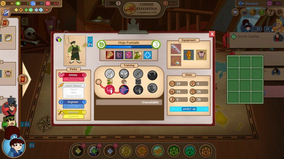 สกรีนช็อตจาก Renowned Explorers: Definitive Edition (รูปที่ 9)