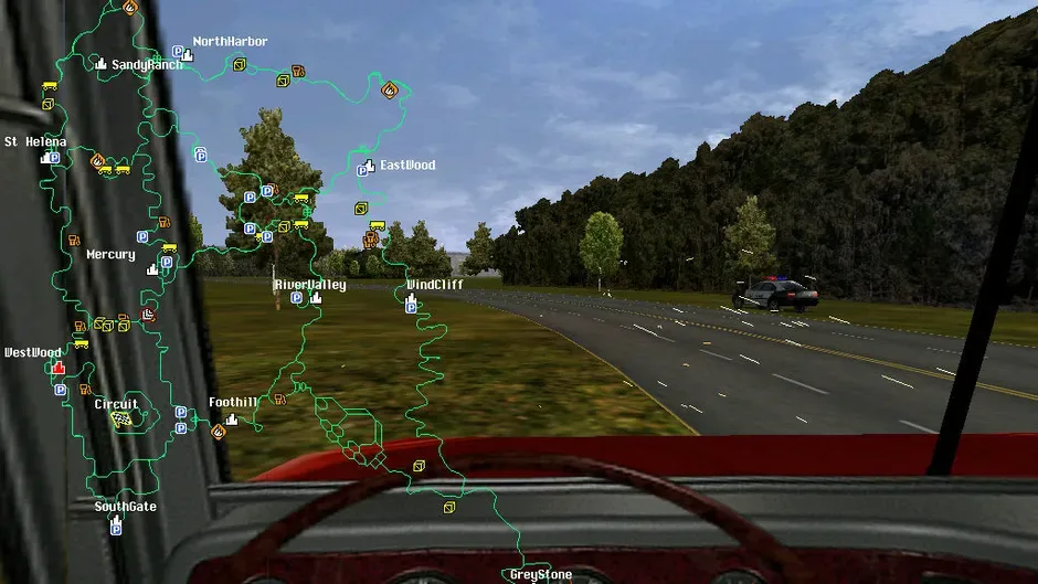 Hard Truck 2: King of the Road, captura de tela 1